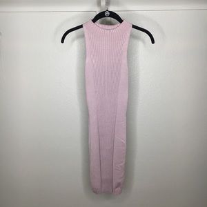 MISS GUIDED sexy lilac bodycon sweater dress